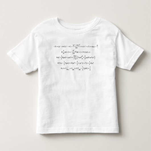 T-shirt Pour Les Tous Petits Petit physicien (Devant)
