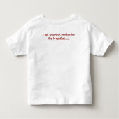 T-shirt Pour Les Tous Petits Petit physicien (Dos)