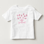 T-shirt Pour Les Tous Petits Petite amoureuse Fête d'anniversaire (Devant)