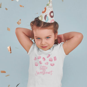 T-shirt Pour Les Tous Petits Petite amoureuse Fête d'anniversaire