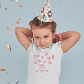 T-shirt Pour Les Tous Petits Petite amoureuse Fête d'anniversaire