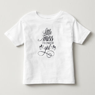 T-shirt Pour Les Tous Petits Petite chemise mignonne de Mlle demoiselle de