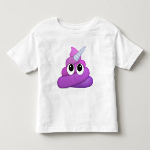 T-shirt Pour Les Tous Petits Petite dunette spéciale Emoji de licorne