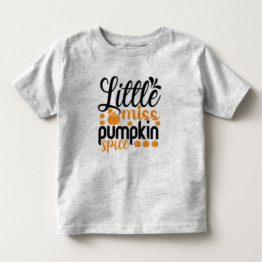 T-shirt Pour Les Tous Petits Petite épice citrouille (Devant)