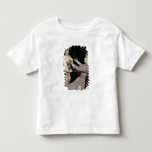 T-shirt Pour Les Tous Petits Petite fille avec une poupée et son infirmière, 18