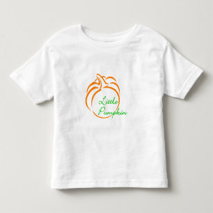 T-shirt Pour Les Tous Petits Petite ligne Citrouille