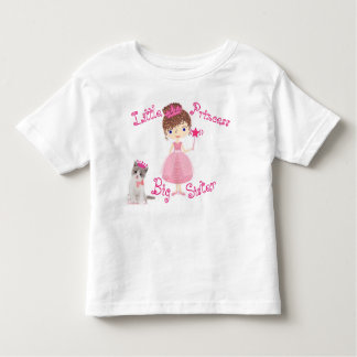 T-shirt Pour Les Tous Petits Petite princesse Grande soeur