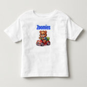 T-shirt Pour Les Tous Petits Petits Zoomies (Devant)