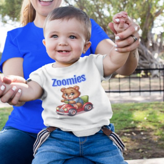 T-shirt Pour Les Tous Petits Petits Zoomies