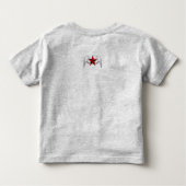 T-shirt Pour Les Tous Petits Peu de boule de destruction du papa (Dos)