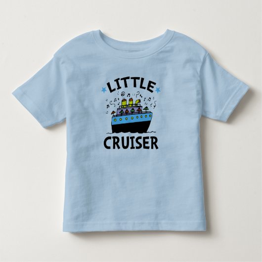 T-shirt Pour Les Tous Petits Peu de croiseur (Devant)