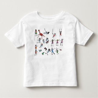 T-shirt Pour Les Tous Petits Peu de pièce en t d'enfant en bas âge de cirque