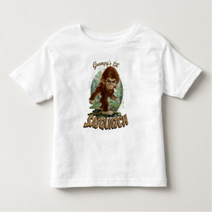 T-shirt Pour Les Tous Petits Peu de Sasquatch de Grampy