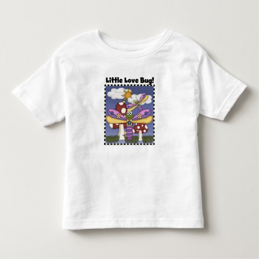 T-shirt Pour Les Tous Petits Peu d'insecte d'amour (Devant)