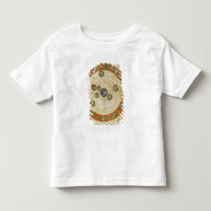 T-shirt Pour Les Tous Petits Phénomènes d'Aratus, diagramme cosmologique