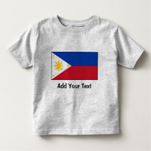 T-shirt Pour Les Tous Petits Philippines - drapeau philippin