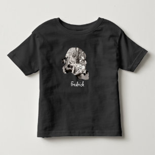 T-shirt Pour Les Tous Petits Photo de la forme de chapeau de Père Noël Famille