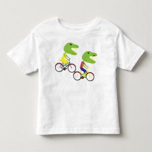 T-shirt Pour Les Tous Petits pièce en t d'enfant de Dino de hippie