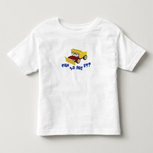 T-shirt Pour Les Tous Petits Pièce en t d'enfant en bas âge de camion à benn