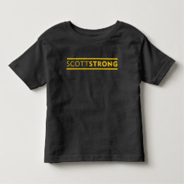 T-SHIRT POUR LES TOUS PETITS PIÈCE EN T D'ENFANTS EN BAS ÂGE DE SCOTTSTRONG
