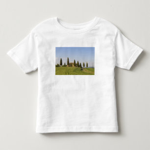 T-shirt Pour Les Tous Petits Pienza, Val d'Orcia, province de Sienne, Toscane,