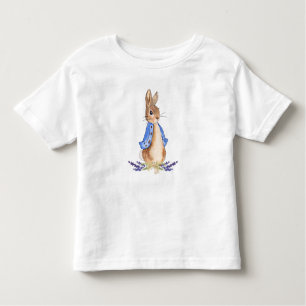 T-shirt Pour Les Tous Petits Pierre l'arc en or lavande lapin