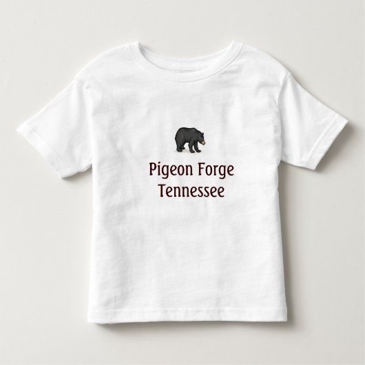 T-shirt Pour Les Tous Petits Pigeon Forge Tennessee (Devant)