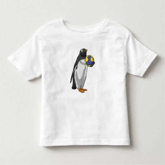 T-shirt Pour Les Tous Petits Pingouin (Devant)
