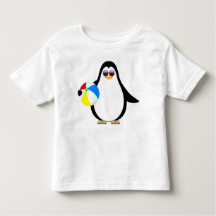 T-shirt Pour Les Tous Petits Pingouin d'été