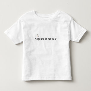 T-shirt Pour Les Tous Petits Pingu m'a incité à le faire