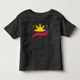 T-shirt Pour Les Tous Petits Pinoy Flag