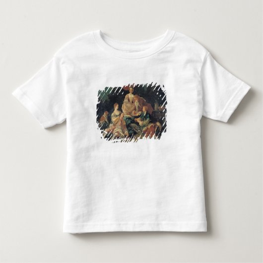 T-shirt Pour Les Tous Petits Pique-nique en parc (Devant)