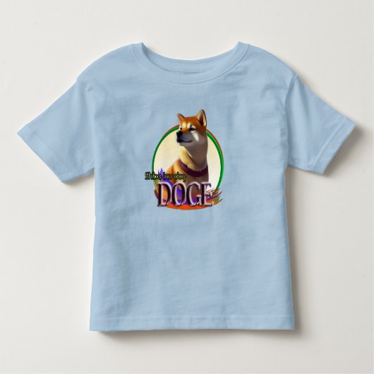 T-shirt Pour Les Tous Petits piquer (Devant)
