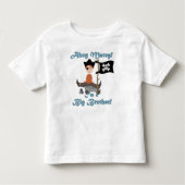 T-shirt Pour Les Tous Petits Pirate Big Brother (Devant)