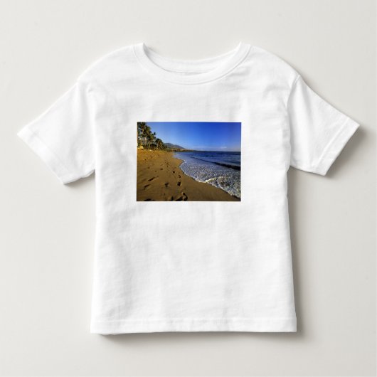 T-shirt Pour Les Tous Petits Plage de Kaanapali, Maui, Hawaii, États-Unis (Devant)