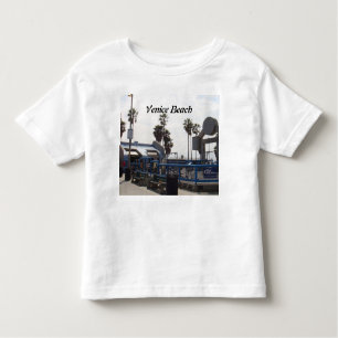 T-shirt Pour Les Tous Petits Plage de Venise, la Californie