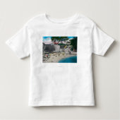 T-shirt Pour Les Tous Petits Plage se baignante au verger Pacifique (Devant)