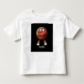 T-shirt Pour Les Tous Petits Planète Mars & Stars (Devant)
