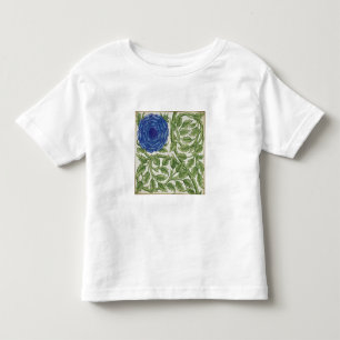 T-shirt Pour Les Tous Petits Plante avec une fleur bleue (la semaine sur le