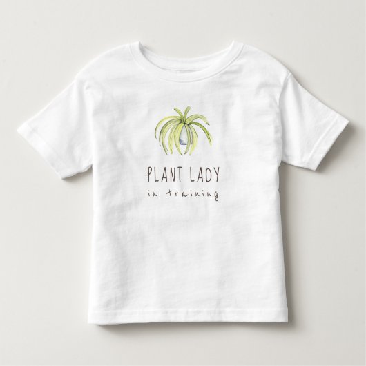 T-shirt Pour Les Tous Petits Plante Lady en formation (Devant)