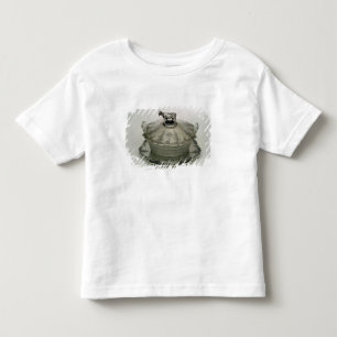T-shirt Pour Les Tous Petits Plat de beurre avec une base en verre givré