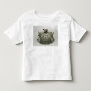 T-shirt Pour Les Tous Petits Plat de beurre avec une base en verre givré