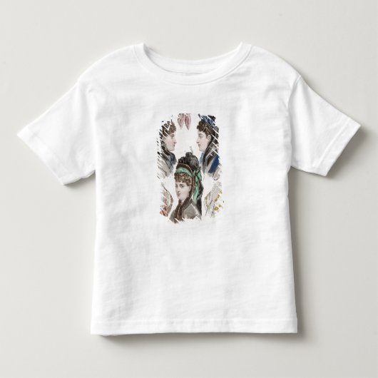 T-shirt Pour Les Tous Petits Plat de mode (Devant)