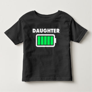 T-shirt Pour Les Tous Petits Pleine chemise de batterie de fille