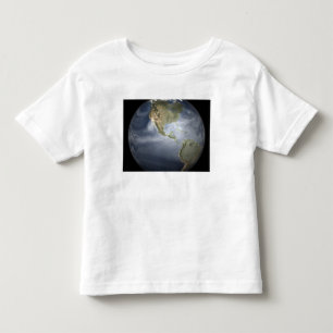 T-shirt Pour Les Tous Petits Pleine vue de la terre montrant la vapeur d'eau
