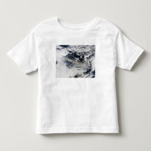 T-shirt Pour Les Tous Petits Plume de cendre de volcan d'Eyjafjallajokull