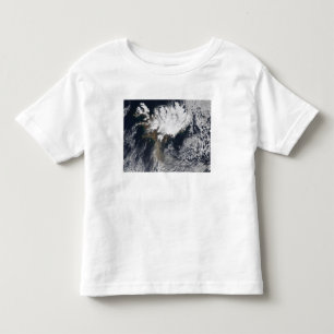 T-shirt Pour Les Tous Petits Plume de cendre de volcan d'Eyjafjallajokull,