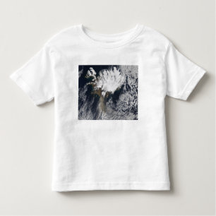 T-shirt Pour Les Tous Petits Plume de cendres du volcan Eyjafjallajokull, islan