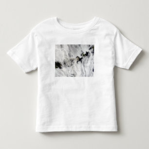 T-shirt Pour Les Tous Petits Plume de volcan d'Okmok, îles Aléutes