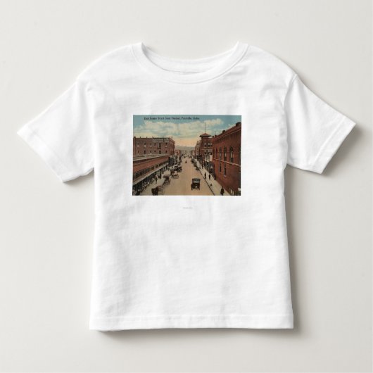 T-shirt Pour Les Tous Petits Pocatello, identification - vue d'E. Center (Devant)